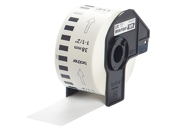 Compatible DK22225 Continuous Paper Label Roll White 38mm x 30.48m for Brother Thermal Printers