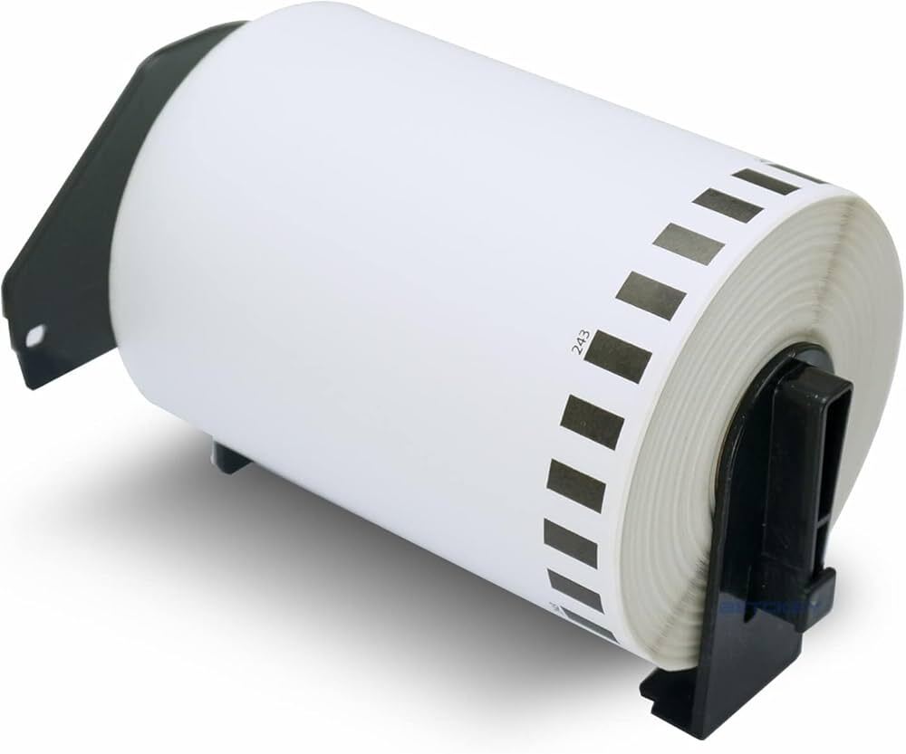 Compatible DK22243 Labels Frame 102mm x 30.48m for Brother Thermal Printers