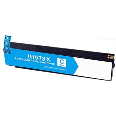 Compatible 973X F6T81AE Cyan Ink Cartridge for HP Printers