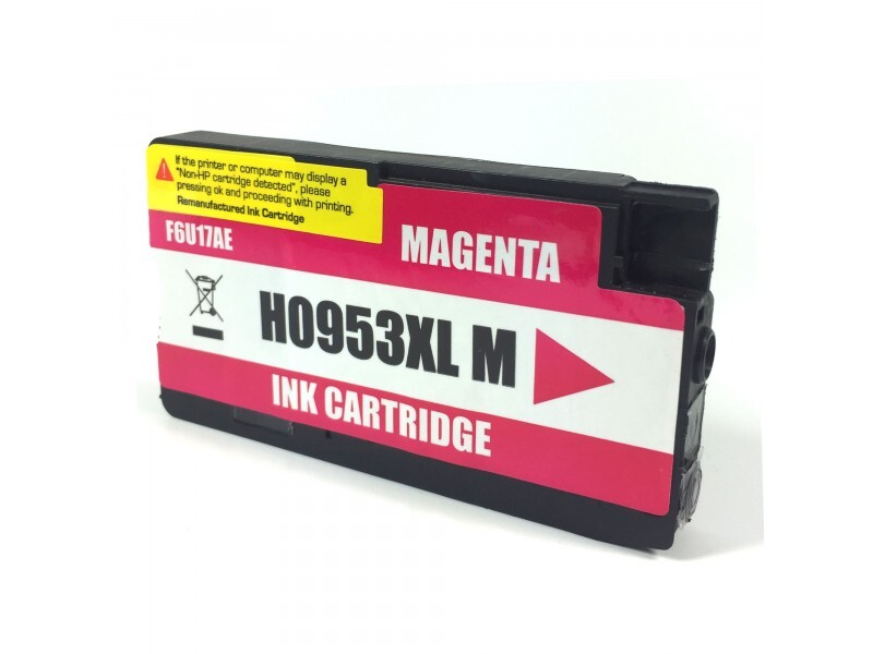 Compatible 953XL F6U17AE Magenta Ink Cartridge for HP Printers