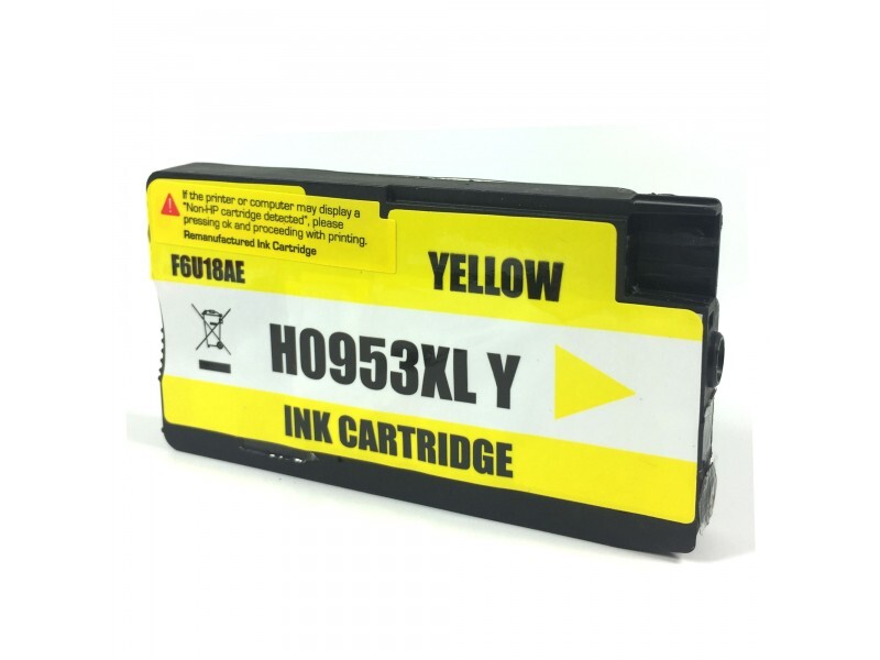 Compatible 953XL F6U18AE Yellow Ink Cartridge for HP Printers