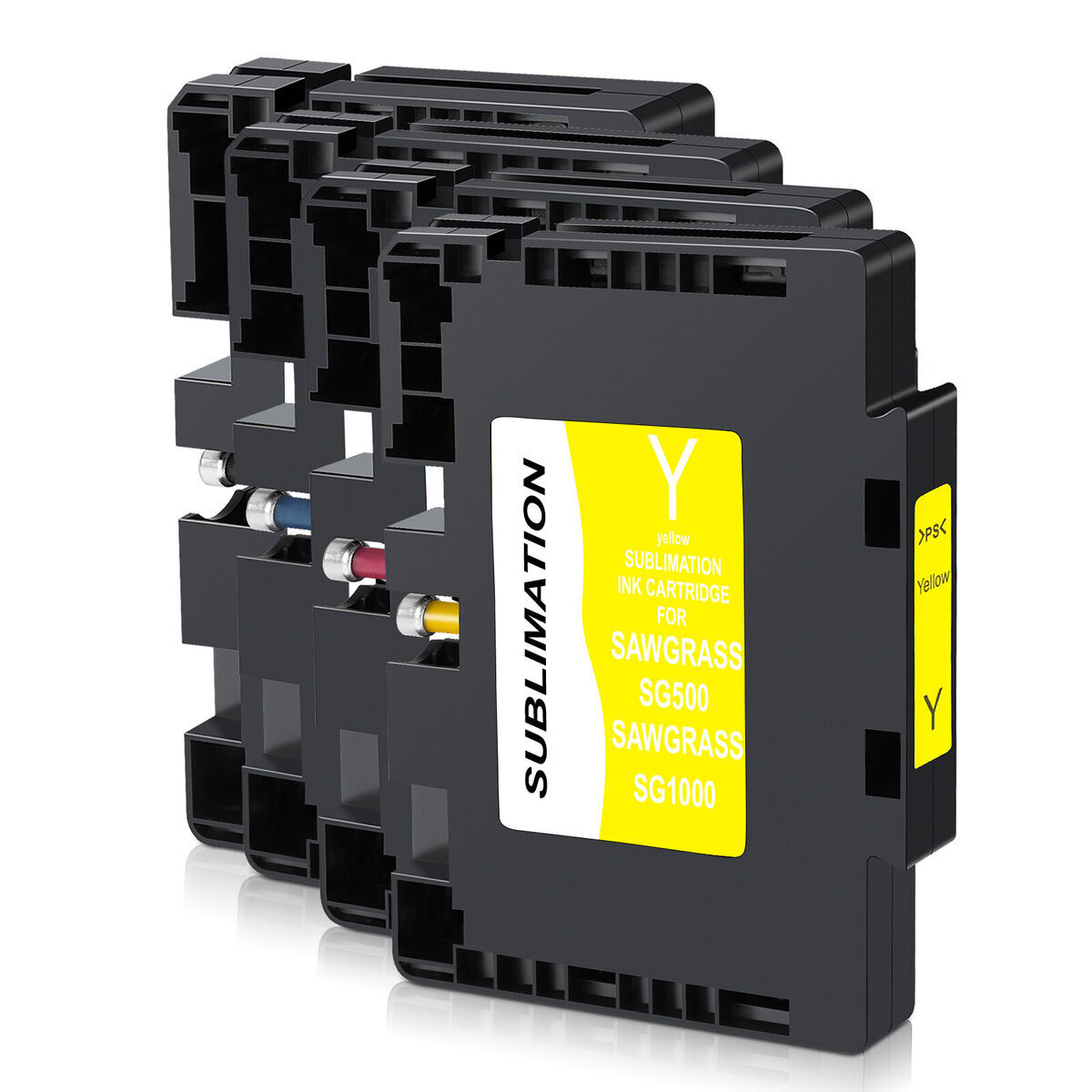 4 Pack - Compatible GC41 HC BCMY Ink Multipack for Ricoh Printers