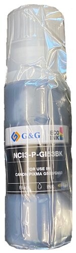 Compatible Gi-53 Black Refill ink for Canon Printers
