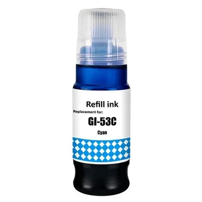 Compatible Gi-53 Cyan Refill ink for Canon Printers