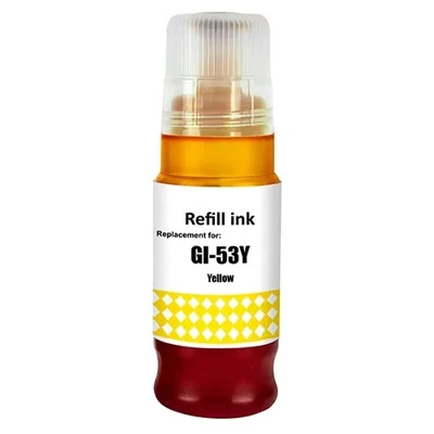 Compatible Gi-53 Yellow Refill ink for Canon Printers