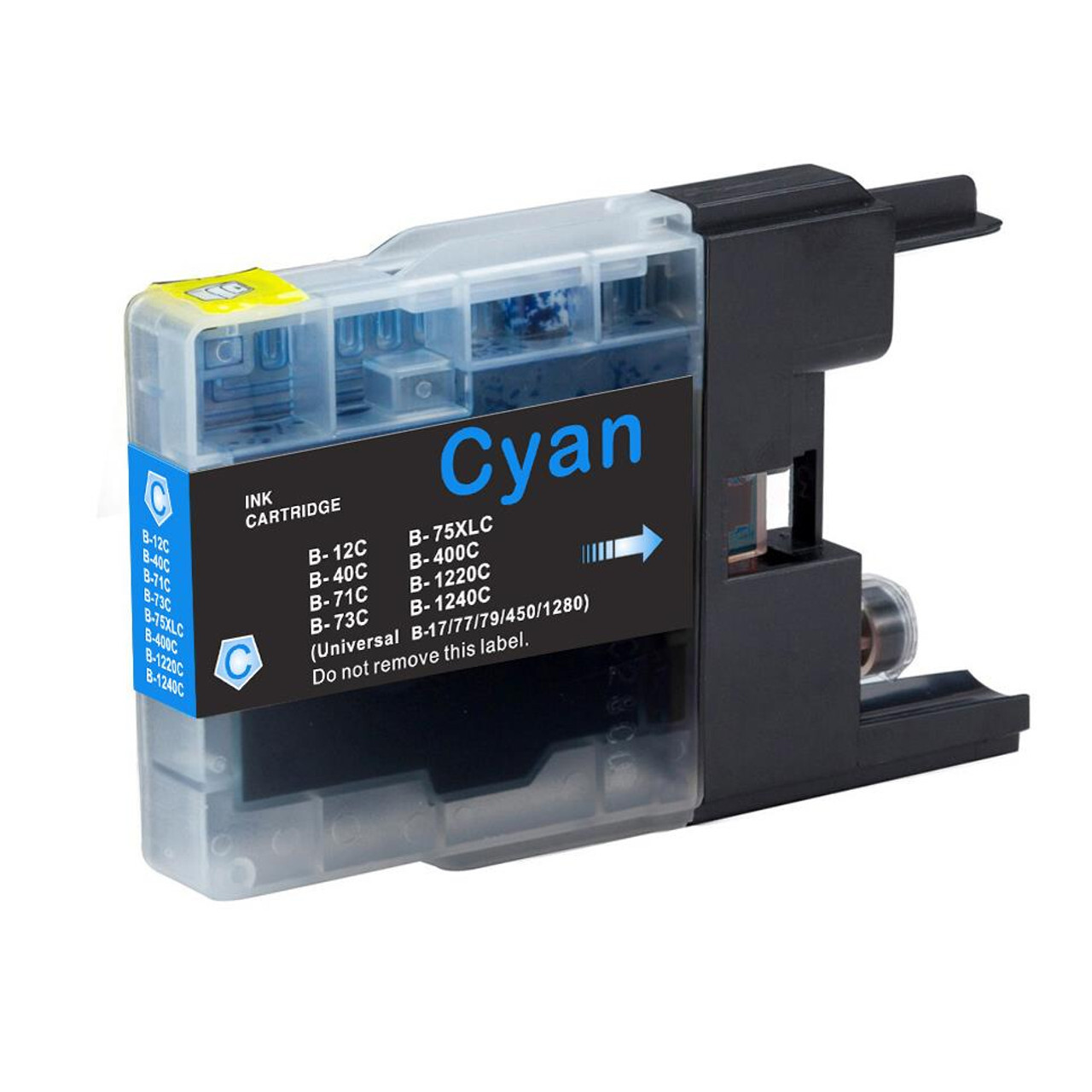 Compatible LC1240C Cyan Ink Cartridge for Brother Printers