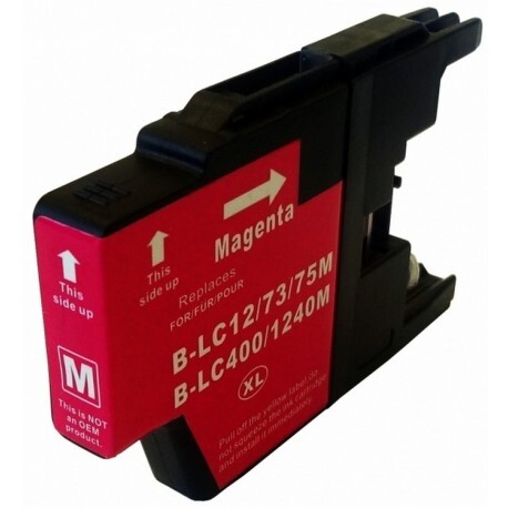 Compatible LC1240M Magenta Ink Cartridge for Brother Printers