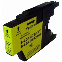 Compatible LC1240Y Yellow Ink Cartridge for Brother Printers