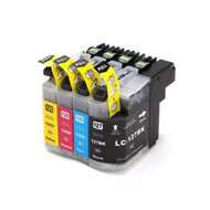 5 Pack - Compatible LC125VALBP BBCMY Ink Multipack + Extra Black for Brother Printers