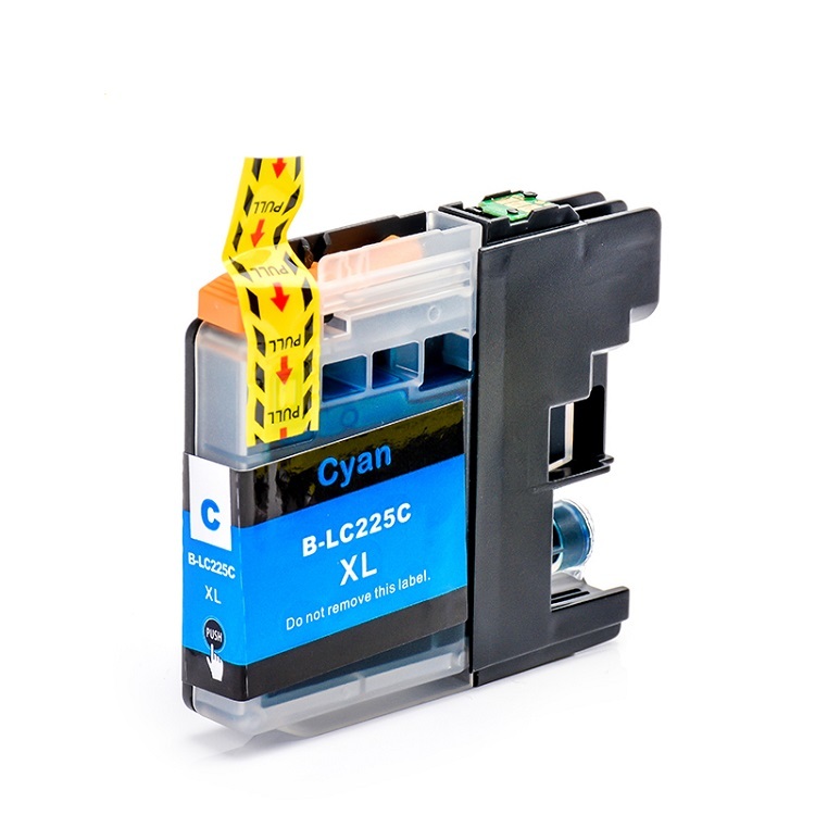 Compatible LC225XLC Cyan Ink Cartridge for Brother Printers