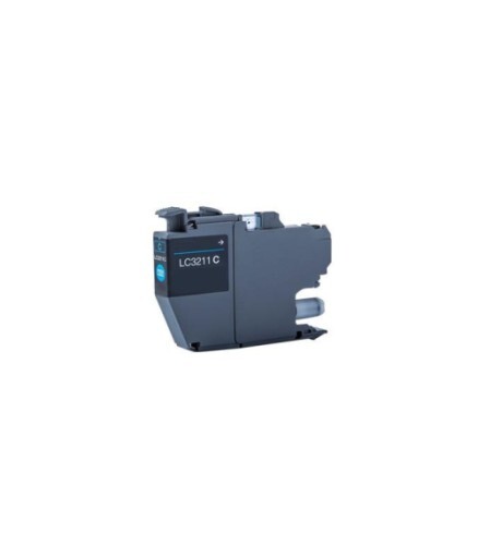 Compatible LC3211C Cyan Ink Cartridge for Brother Printers
