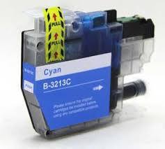 Compatible LC3213C Cyan Ink Cartridge for Brother Printers