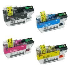 4 Pack - Compatible LC3213 BCMY VALBP Ink Multipack for Brother Printers