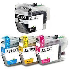 4 Pack - Compatible LC3219 XL BCMY Hi Cap VALBP Ink Multipack for Brother Printers