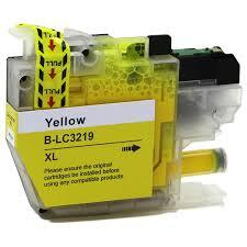 Compatible LC3219XLY Yellow Ink Cartridge for Brother Printers