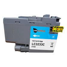 Compatible LC3233C Cyan Ink Cartridge for Brother Printers
