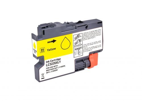 Compatible LC3235XLY Yellow Ink Cartridge for Brother Printers