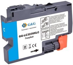 Compatible LC3239XLC Cyan Ink Cartridge for Brother Printers