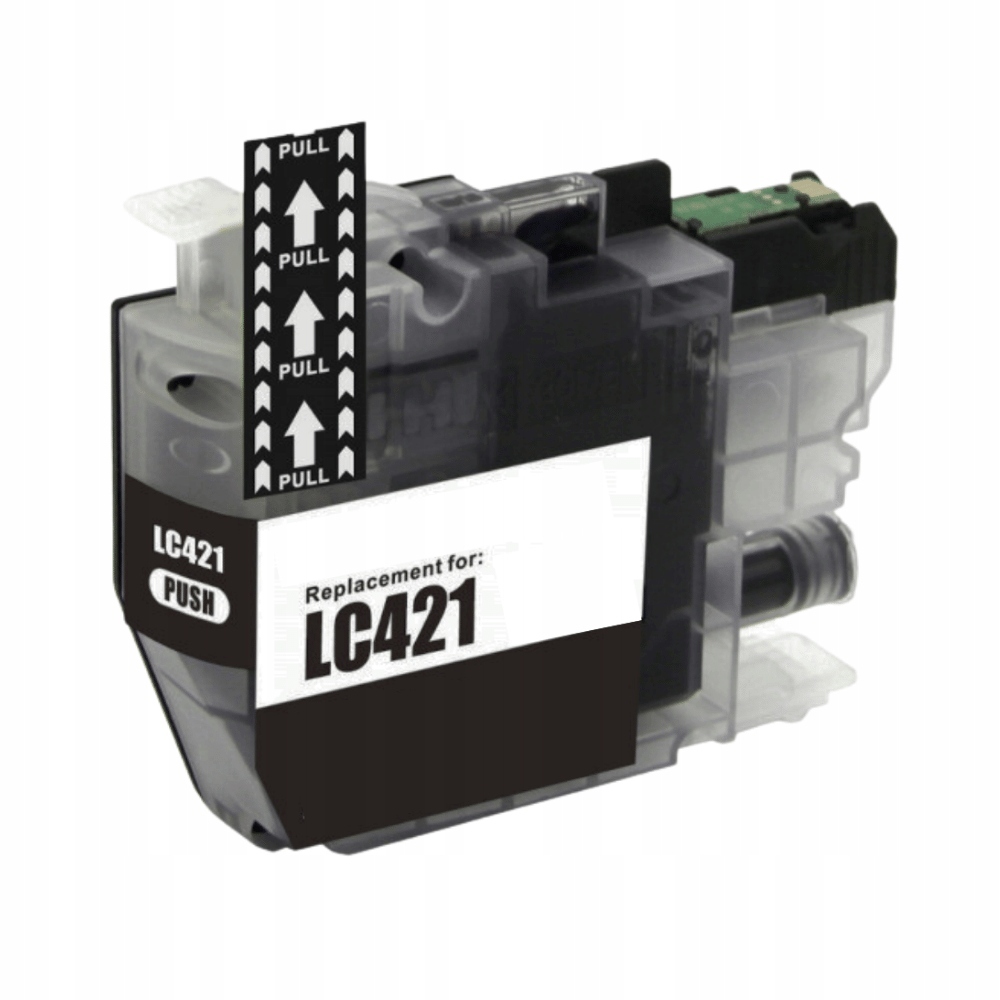Compatible LC421BK Black Ink Cartridge for Brother Printers