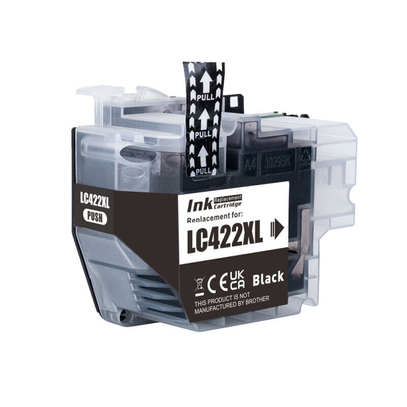 Compatible LC422XLB Black Ink Cartridge for Brother Printers
