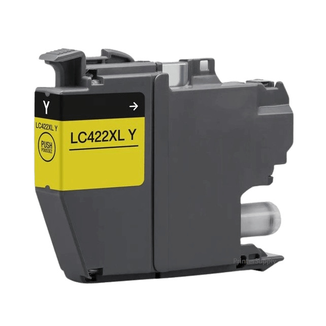 Compatible LC422XLY Yellow Ink Cartridge for Brother Printers