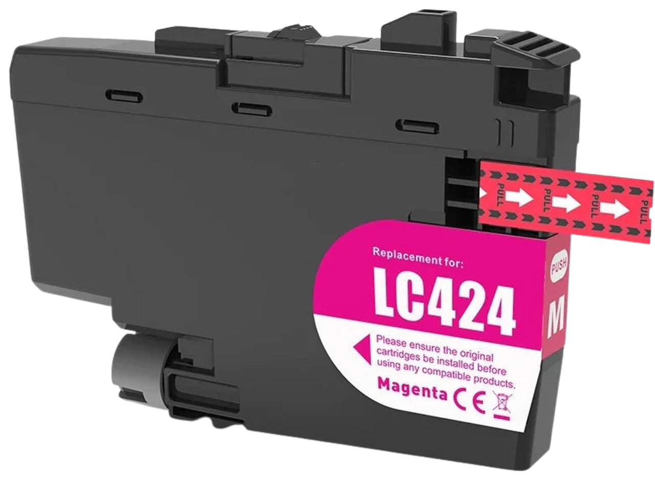 Compatible LC424M Magenta Ink Cartridge for Brother Printers