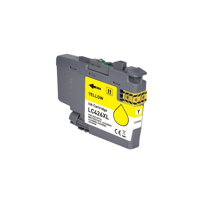 Compatible LC426XLY Yellow Ink Cartridge for Brother Printers