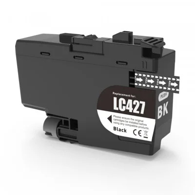 Compatible LC427BK Black Ink Cartridge for Brother Printers