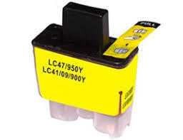 Compatible LC900 LC950 Yellow Ink Cartridge for Brother Printers