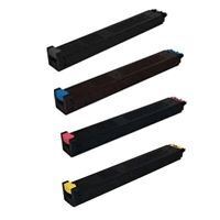 4 Pack Compatible MX31GTBA/CA/MA/YA BCMY Toner Multipack for Oki Printers