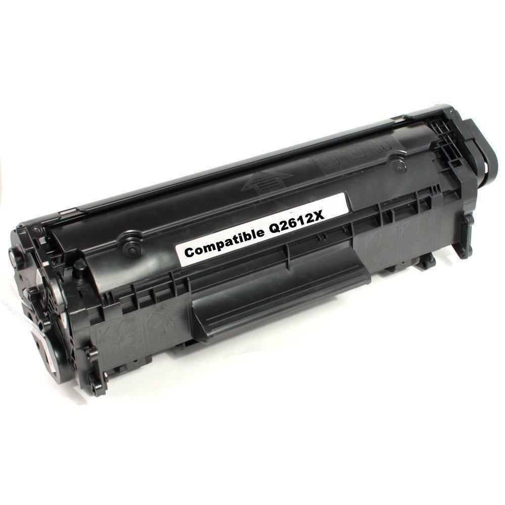 Compatible 12X Q2612X Black Toner Cartridge for HP Printers