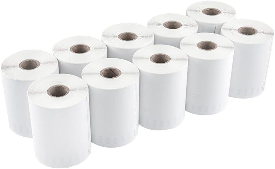 10 Pack - Compatible S0904980 220x104x159mm Label Roll WITH CHIP To Fit Dymo 5XL