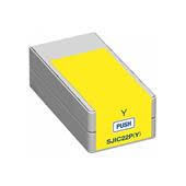 Compatible SJIC22P Yellow Ink Cartridge for Epson Printers C33S020604