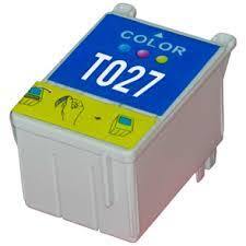 Compatible T027 Tri Colour Ink Cartridge for Epson Printers C13T0274010