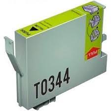 Compatible T0344 Yellow Ink Cartridge for Epson Printers C13T03444010
