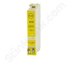 Compatible T0614 Yellow Ink Cartridge for Epson Printers C13T06144010