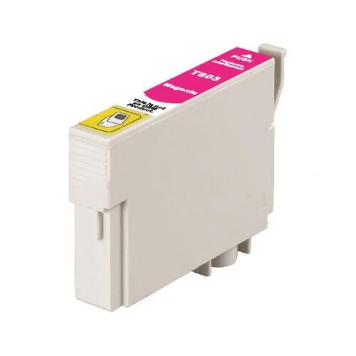 Compatible T0803 Magenta Ink Cartridge for Epson Printers C13T08034010