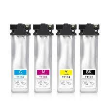 4 Pack - Compatible T11C Twin Pack BCMY Ink Multipack for Epson Printers