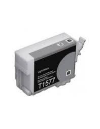 Compatible T1577 Light Black Ink Cartridge for Epson Printers C13T15774010