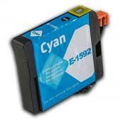 Compatible T1592 Cyan Ink Cartridge for Epson Printers C13T15924010