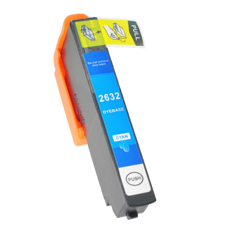 Compatible 26XL T2632 Cyan Cartridge for Epson Printers C13T26324012
