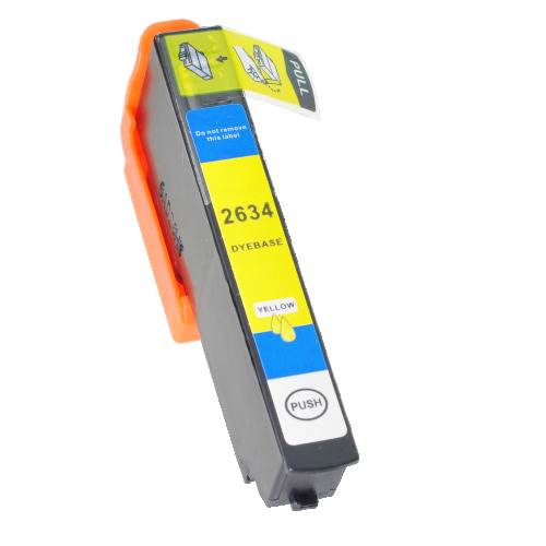 Compatible 26XL T2634 Yellow Cartridge for Epson Printers C13T26344012