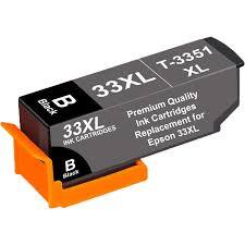 Compatible 33XL T3351 Black Ink Cartridge for Epson Printers C13T33514012