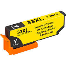 Compatible 33XL T3364 Yellow Ink Cartridge for Epson Printers C13T33644012