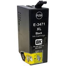 Compatible 34XL T3471 Black Ink Cartridge for Epson Printers C13T34714012