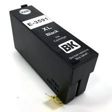 Compatible 35XL T3591 Black Ink Cartridge for Epson Printers C13T35914012