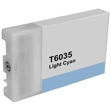 Compatible T6035 Light Cyan Ink Cartridge for Epson Printers C13T603500
