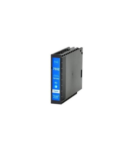 Compatible T7552 Cyan Ink Cartridge for Epson Printers C13T755240