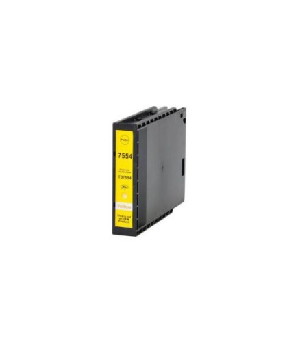 Compatible T7554 Yellow Ink Cartridge for Epson Printers C13T755440