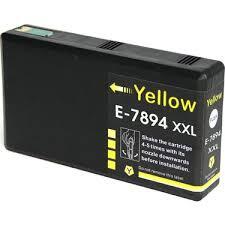 Compatible T7894 XXL Yellow Ink Cartridge for Epson Printers C13T789440